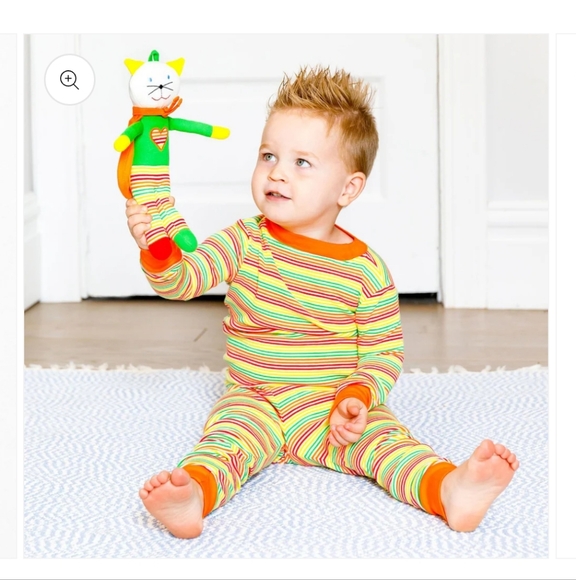 UNDER THE NILE organic Supermen Roxie Scrappy Cat  nwt - Picture 11 of 11